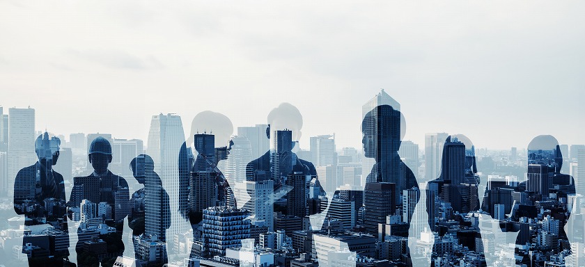 仕事を求める人たち